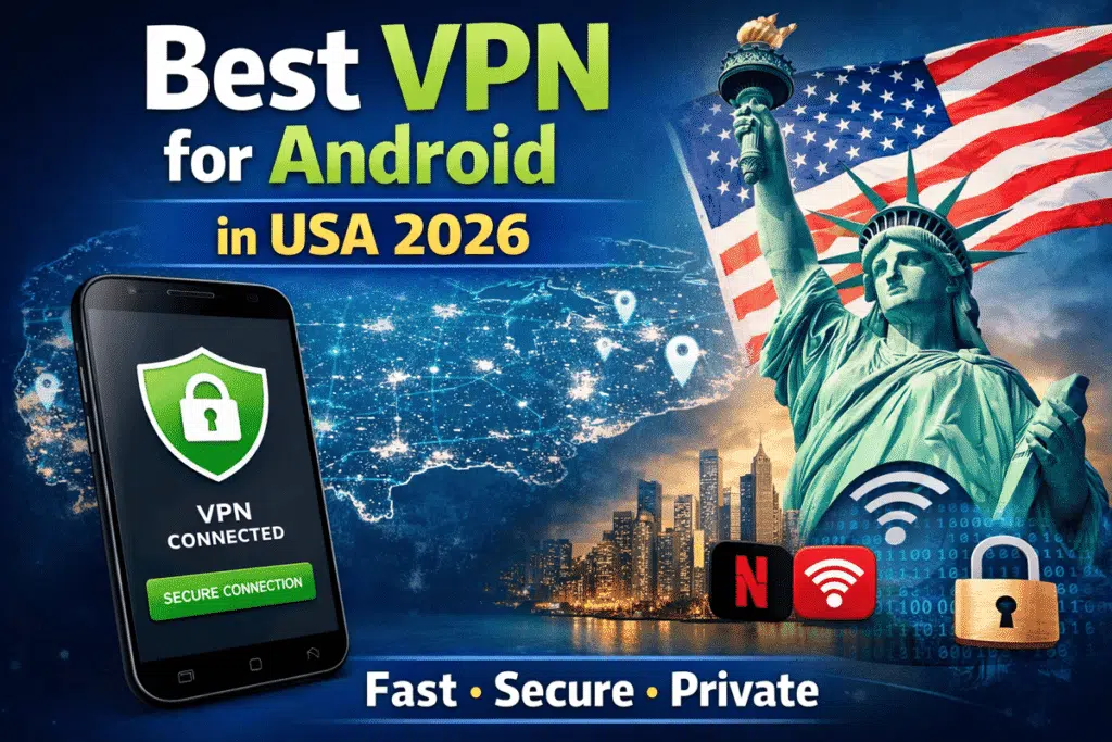 best VPN for Android in USA 2026 secure and fast mobile VPN app