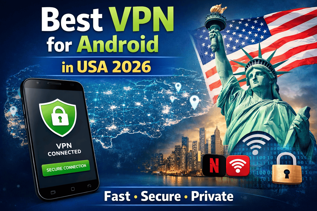 best VPN for Android in USA 2026 secure and fast mobile VPN app