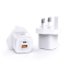 Wiwu GAN Fast Charger 33W Type-C+USB Power Adapter
